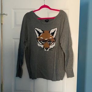 Torrid: Fox sweater